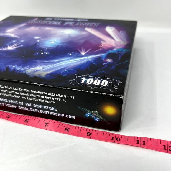 Starship Crystal Planet Collector's Edition 1000 Piece Art Puzzle NEW - Picture 6 of 8